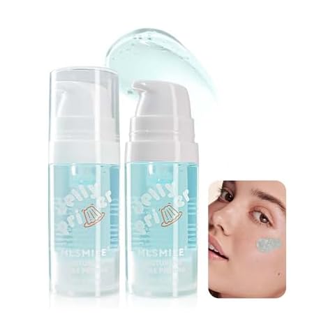 YouMedi Hydrating Jelly Makeup Primer, Gel-Based Hydrating Face Primer - Smoothing Fine Lines & Wrinkles and Gripping Makeup, Deep Moisturize Face Primer with Hyaluronic acid (#02) Cover