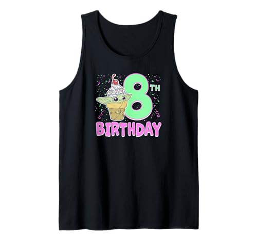 Grogu Star Wars camiseta de tirantes para niño de 8 años cumpleaños