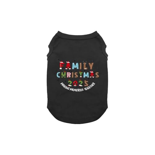 Image of Merry Christmas Family Shirts Plus Size Tops Couple Outfit Tee Parent-Child Short Sleeves Christmas Top