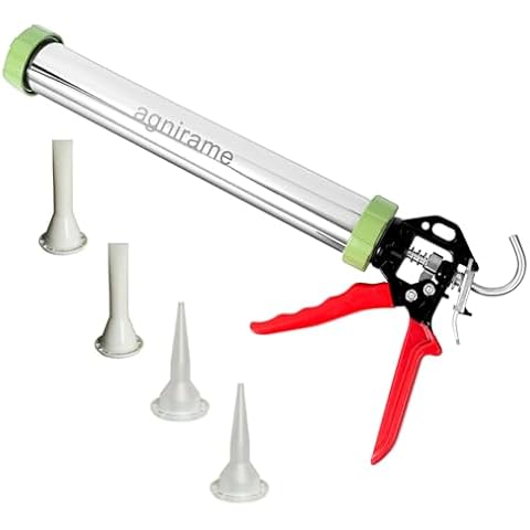 Sausage Caulking Gun, Manual Drive, High Thrust Caulk Gun for Processing Adhesive Cartridges Cover