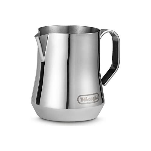Comparison: Best Milk Frothing Pitcher 5 De'Longhi DLSC060 Milk Frothing Jug, 12 oz, Stainless Steel