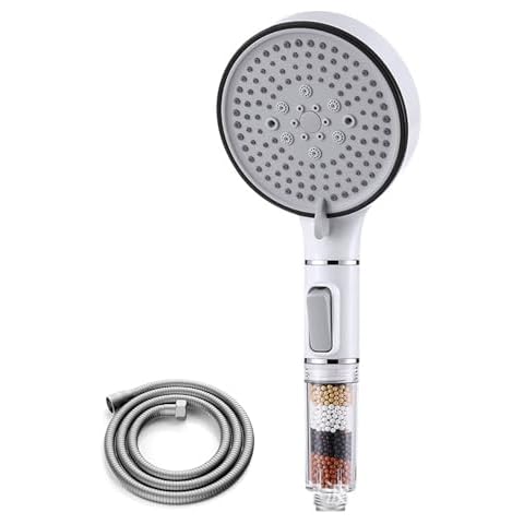 Filtered Pressurized Shower Set with 5 Modes Cover