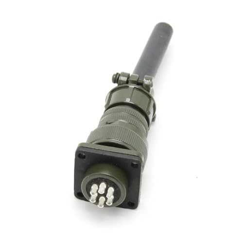 Conector de servomotor MS5015 militar de 6 pines para aviación recta 2