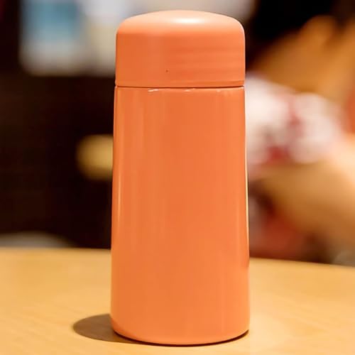 Adorable Mini Water Bottle, 150ml Insulated Coffee Flask - Compact Stainless Steel Travel Mug (Red) - Image 7