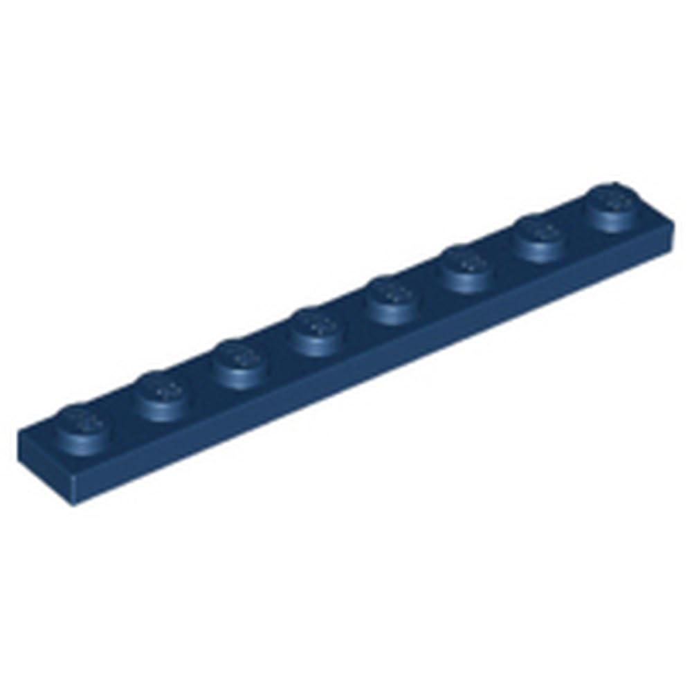 LEGO Plate 1 x 8, Part 3460, Part 3460, Choose Your Colour (Dark Blue, 10, count) โ image 1