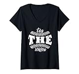 Photo Gallery donna tis la stagione baseball giocatore coach bat e palla sport maglietta con collo a v Photo Gallery donna tis la stagione baseball giocatore coach bat e palla sport maglietta con collo a v