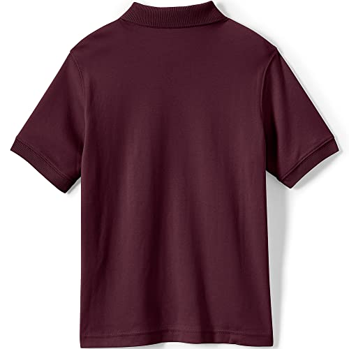 Image of Lands' End School Uniform Kids Short Sleeve Interlock Polo Shirt