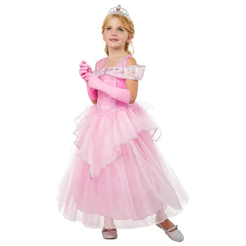 Rubies - Costume da principessa taglia 5-6 anni bambino blu