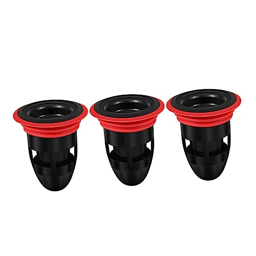 Lurrose 3 Piezas Núcleo De Drenaje De Piso Drenar Tapones De Drenaje De Piso Tapón Colador De Drenaje Colector De Drenaje Bañera Y Filtro Bujías Filtros Británicos Bujias Gel De Sílice