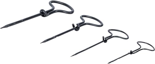 BGS Diy 2022 | Handbohrer-Satz | 2,5 - 3 - 4 - 5 mm | 4-tlg. | Knotenbohrer | Kastanienbohrer BGS Diy 2022 | Handbohrer-Satz | 2,5 - 3 - 4 - 5 mm | 4-tlg. | Knotenbohrer | Kastanienbohrer