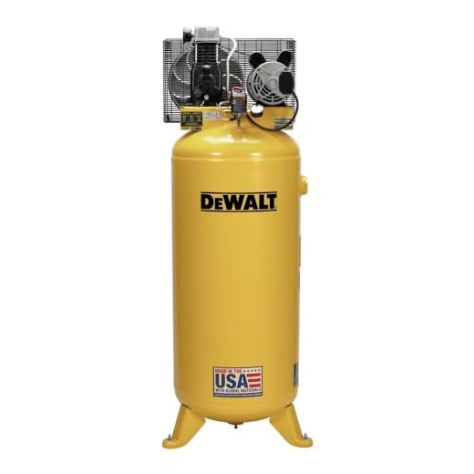 Dewalt DXCM602.COM 3.7 HP 60 Gallon 175 Max PSI 13.4 SCFM @ 40 PSI 11.5 SCFM @ 90 PSI Oil-Lube Electric Stationary Vertical Air Compressor