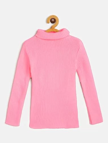 Image of Hyneck Sweater in Yellow Color Baby Casual Winter Full Sleeve Kids Every Wear High Neck for Baby Boys and Baby Girls Skivvy /Skeeve /Skivi Sweater Set