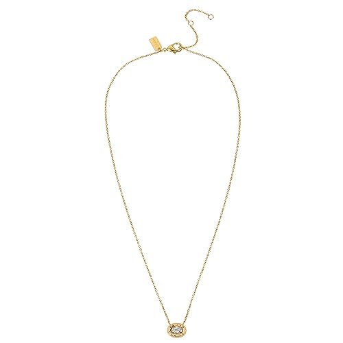 Coach Women's Signature Stone Pendant Necklace2