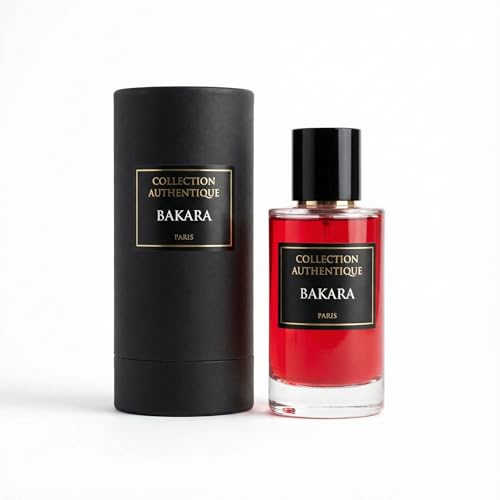 BAKARA Authentique Eau de Parfum, Parfum de Luxe Boisé Longue Tenue, 50ml, Unisexe, Sans Parabènes