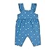 Petit Bateau Baby Mädchen A0CL9 Lange Overalls, Blau/Weiß, 6 Monate
