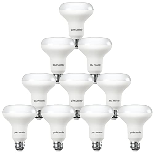 paul russells E27 Spotlight 10W LED Reflector R80 Light Edison Screw, 60w Equivalent Bulb, 940 Lumen, 4000K Cool White