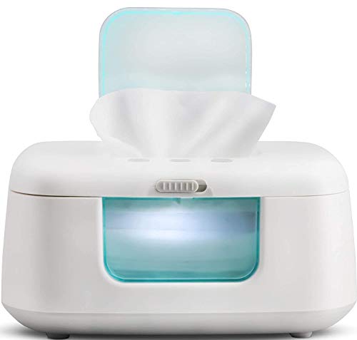 TinyBums Baby Wipe Warmer & Dispenser with LED Changing Light & On/Off Switch - Jool Baby