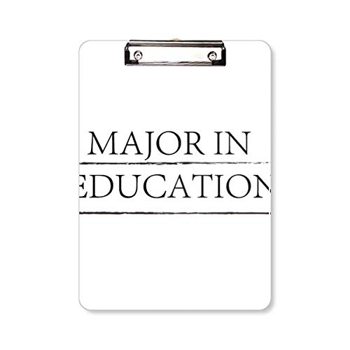 Presse-papiers A4 Major in Education avec citation pour animer vos cours