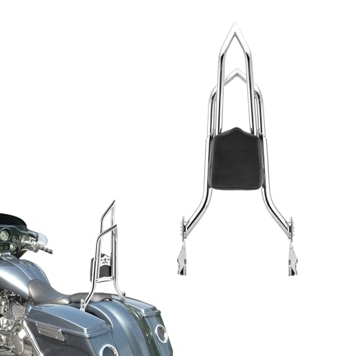 Dossier passager moto avec rack coussin ergonomique Electra Glide