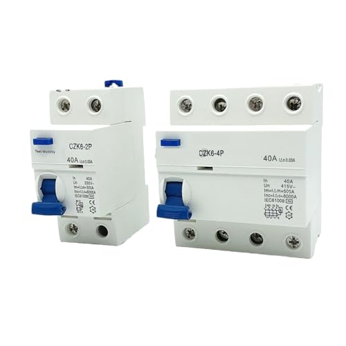 Interruptor diferencial 4P 16A tipo AC con retardo electromagnetico de 30mA 5