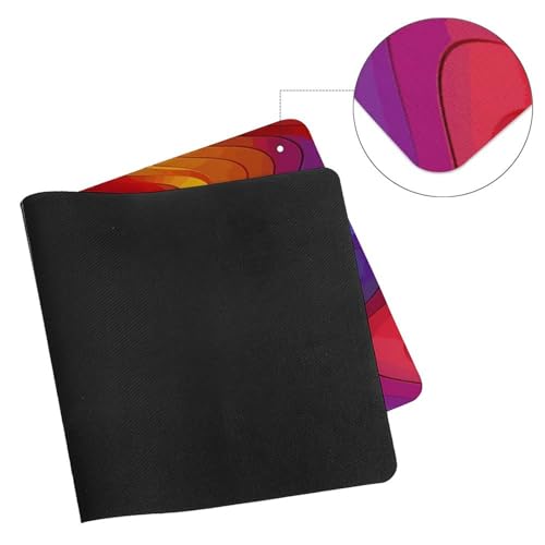 Desk Pad Protector 24x12 Inch Extended Rainbow Mouse Mat miniatura 7