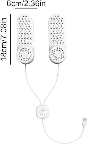 Secador de Zapatos Eléctrico Portátil USB 10W miniatura 2