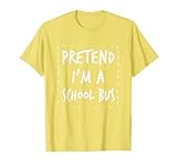 Photo Gallery faccia finta di essere un scuolabus costume di halloween maglietta Photo Gallery faccia finta di essere un scuolabus costume di halloween maglietta