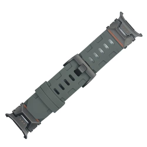 Bracelet Galaxy Watch Ultra 47mm VELORE en silicone souple incurvé sans espace de sport