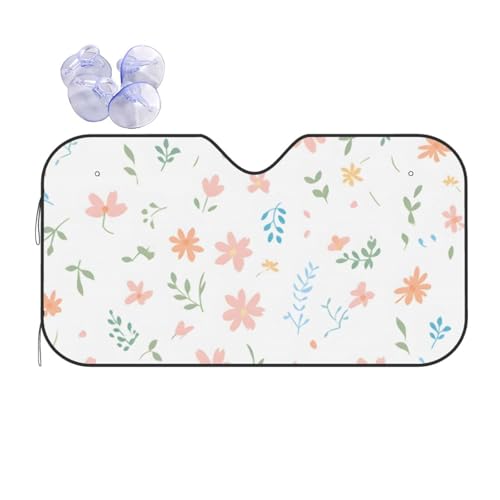 Cubiertas de parabrisas portátiles parasol delantero para coche SUV y camión de 70x130cm