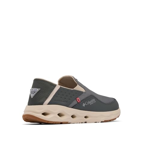 Columbia Men's Bahama X Slip-On, Grill/Sunset Red, 13 by Columbia - Image 3