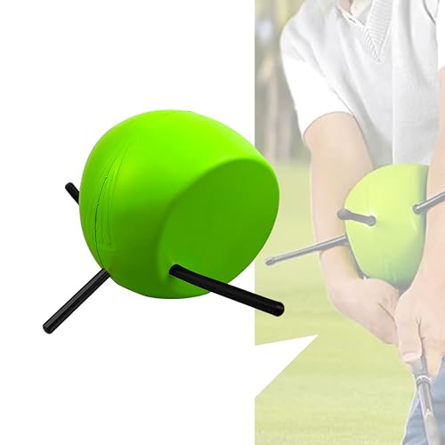 Hairchens The Connector Golf Training Aids Golf Training Aid Golf Swing Training Aid Golf Swing Trainer Golf Training Aids Golf Trainer Helps Train Proper Swing Mechanics, Arm Structure (Green)
