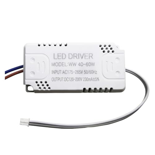 Controlador LED 230mA de 80-120W con transformador de corriente constante para panel