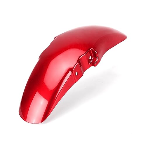 Garde-boue moto universel avant rouge haute protection anti-projections