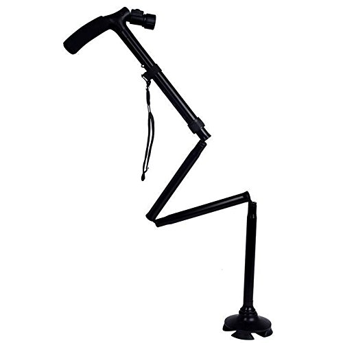 Travel Adjustable Folding Canes and Walking Sticks for Men and Women with Led Light and Cushion Handle for Arthritis Seniors Disabled and Elderly Best Mobility Aids Cane, Extra-Wide Pivoting Head