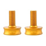 Composé d'alliages d'aluminium de haute résistance, ces boulons de manivelle de 8 mm supportent des charges de 200 kg tout en conservant un design léger pour améliorer la portabilité des vélos