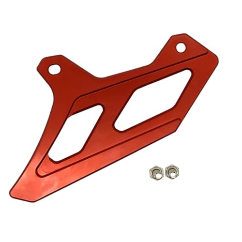 Cubierta de cadena para Honda CRF450L y CRF450RL 2019-2024 en color rojo