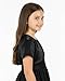 BlackButterfly Kids Satin Short Sleeve Bolero Childrens Girls Shrug (Black, 13-14 YRS)