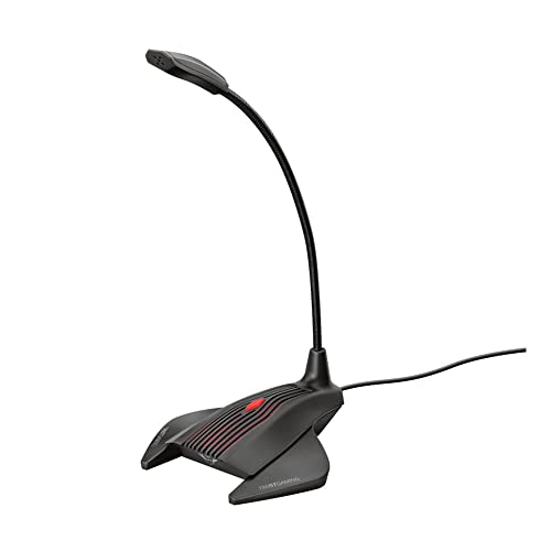 Trust GXT 239 Nepa Micrófono para Gaming para PC, Color Negro