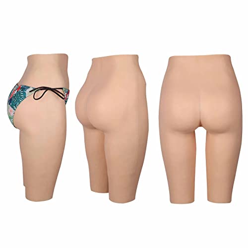 Calcinhas de silicone masculinas falsas vagina roupa íntima modelador de nádegas shorts de controle