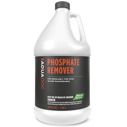 AquaDoc Pool Phosphate Remover - 64 oz - Concentrated Phosphate Remover for Pool Opening...