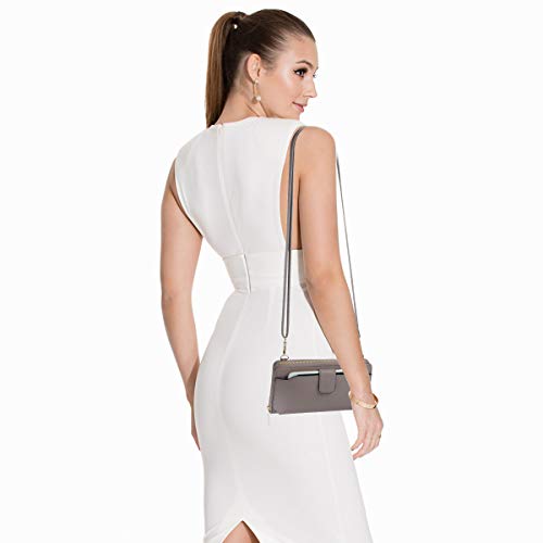 Image of K . A Womens Wristlet Wallet Crossbody Bag Cellphone Purse Handbag RFID Card Slots 2 Strap Wrist