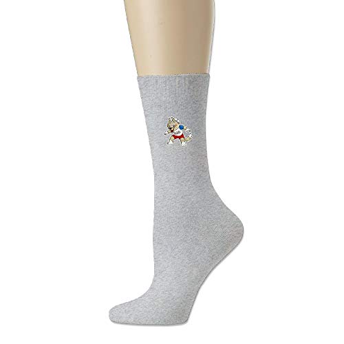 ShenigonGoal Scorer Casual Walking Crew Socks Ash