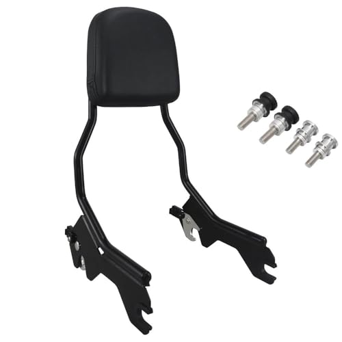Dossier passager moto haut de gamme avec kit de fixation Softail Fat Bob et Low Rider