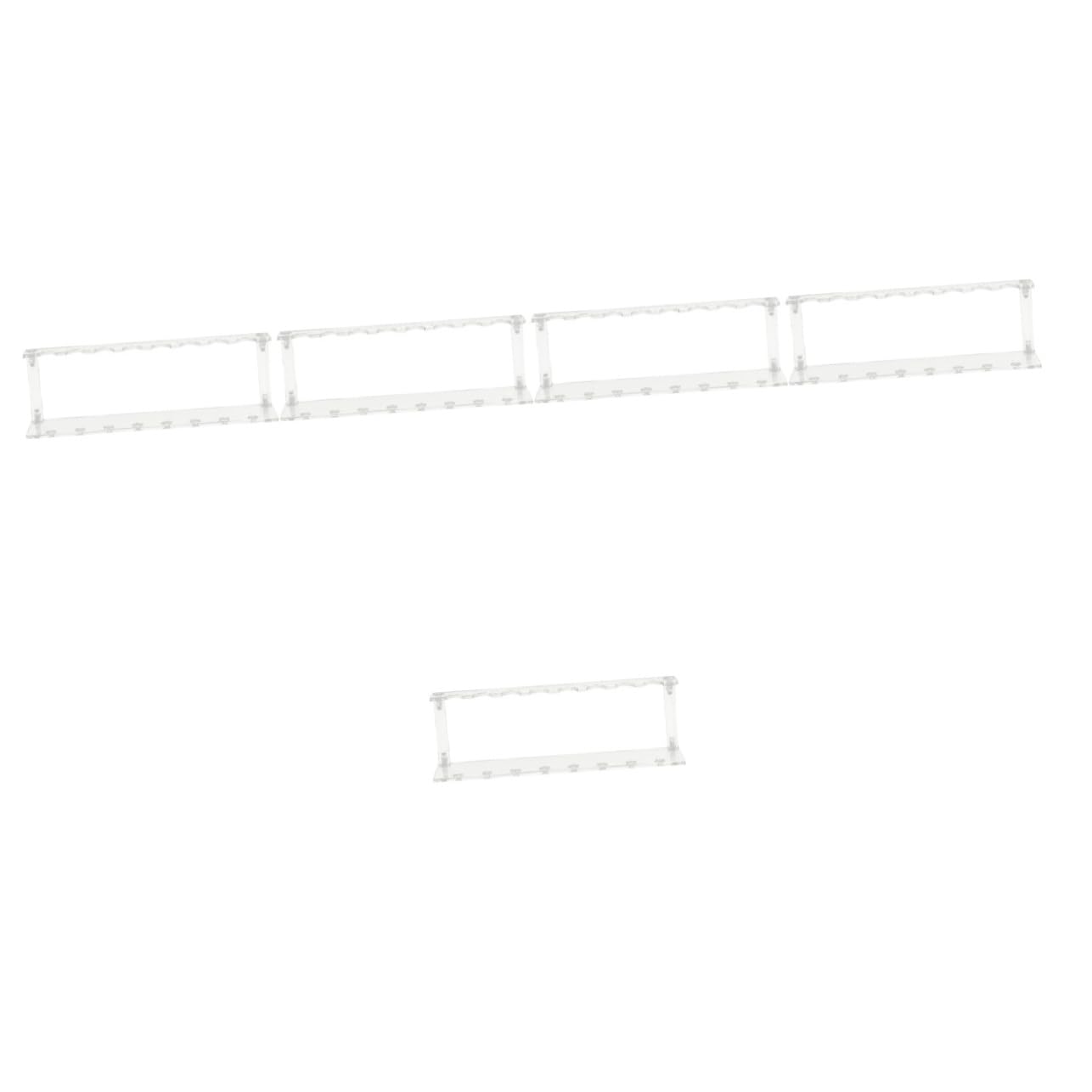 SHINEOFI 5sets Portapenne Per Pennarelli Matite e Pennelli Da Trucco Organizer Per Scrivania Con Scomparti Per Ufficio e Casa