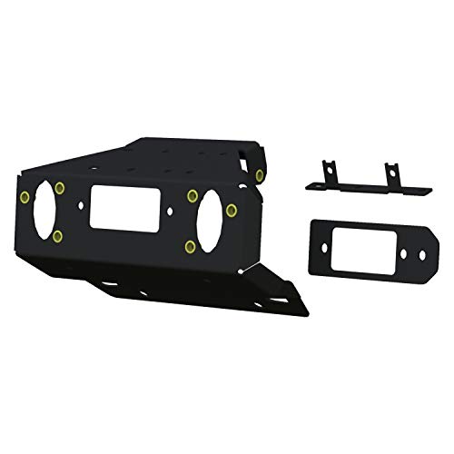 Mad Dog 4500lb Winch Mount Combo con cuerda sintética miniatura 5