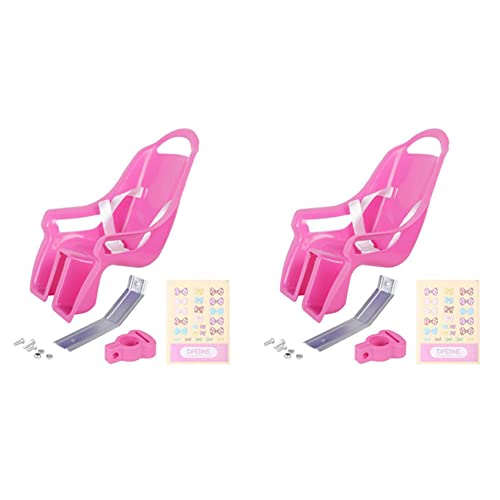 Asiento de bicicleta para muñecas con pegatinas regalo infantil