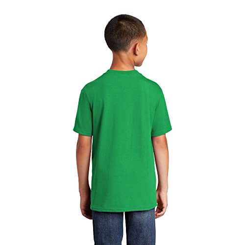 Port & Company Youth Core Cotton Tee Clover Green XL2