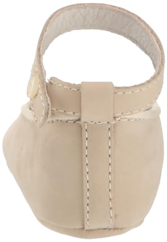 Baby AMILE Crib Shoe, Cream, 0 US Unisex Infant3