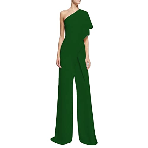 Tuta Intera Donna Elegante Jumpsuit Tutina Lunghe a Gamba Larga