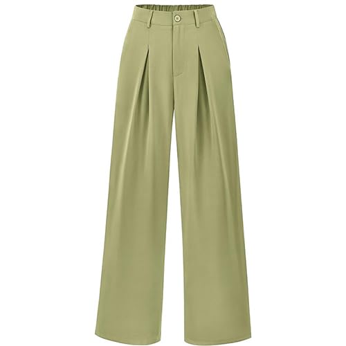 Women High Waist Pants Stylish Fit Business Casual Dress Pants Comfortable